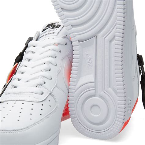 Nike x Acronym Lunar Force 1 SP White & Bright Crimson